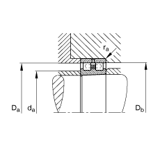 �A���L���S�� NN3026-AS-K-M-SP, ����(j��) DIN 5412-4 ��(bi��o)��(zh��n)����Ҫ�ߴ�, �Ƕ�λ�S��, �p�������F�ף��F�� 1:12 ���ɷ��x, �����ּ����pС�ď����(n��i)����϶�����ƹ���